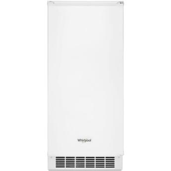 Whirlpool WUI75X15HW 15 Inch Freestanding and Built-In Ice Maker